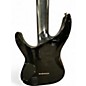 Used Schecter Guitar Research Hellraiser Hybrid C-7 Transparent Black Solid Body Electric Guitar