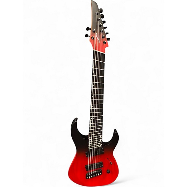 Used Legator Ghost 8-String Multi-Scale Performance Series Crimson Solid Body Electric Guitar