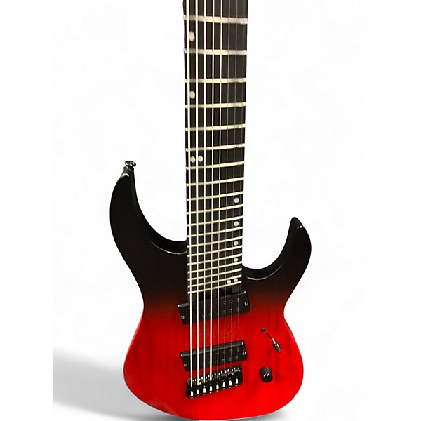 Used Legator Ghost 8-String Multi-Scale Performance Series Crimson Solid Body Electric Guitar
