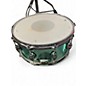 Used DW 14X6.5 Design Series Snare Sea Glass Drum