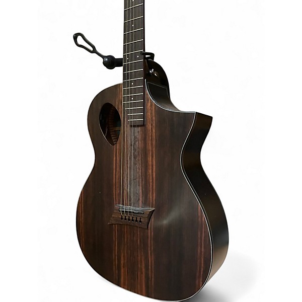 Used Michael Kelly MKFEJE Java Ebony Acoustic Electric Guitar