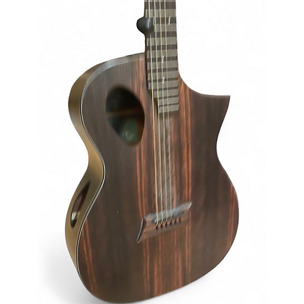 Used Michael Kelly MKFEJE Java Ebony Acoustic Electric Guitar