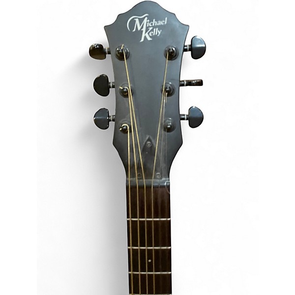 Used Michael Kelly MKFEJE Java Ebony Acoustic Electric Guitar
