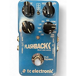 Used TC Electronic Flashback Delay And Looper Effect Pedal