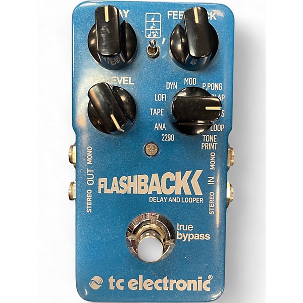 Used TC Electronic Flashback Delay And Looper Effect Pedal