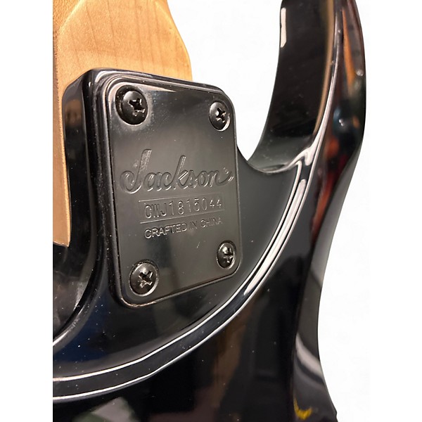 Used Jackson JS32 Dinky Black Burst Solid Body Electric Guitar