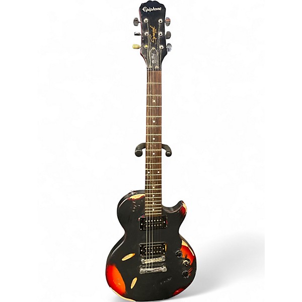 Used 1999 Epiphone Les Paul Special II Rustic Burst Solid Body Electric Guitar