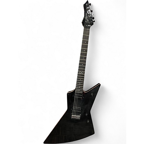 Used Chapman Ghost Fret Trans Black Solid Body Electric Guitar