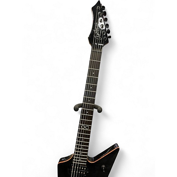 Used Chapman Ghost Fret Trans Black Solid Body Electric Guitar