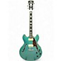 Used 2020s D'Angelico Premier Series DC P-90 Ocean Turquoise Hollow Body Electric Guitar thumbnail