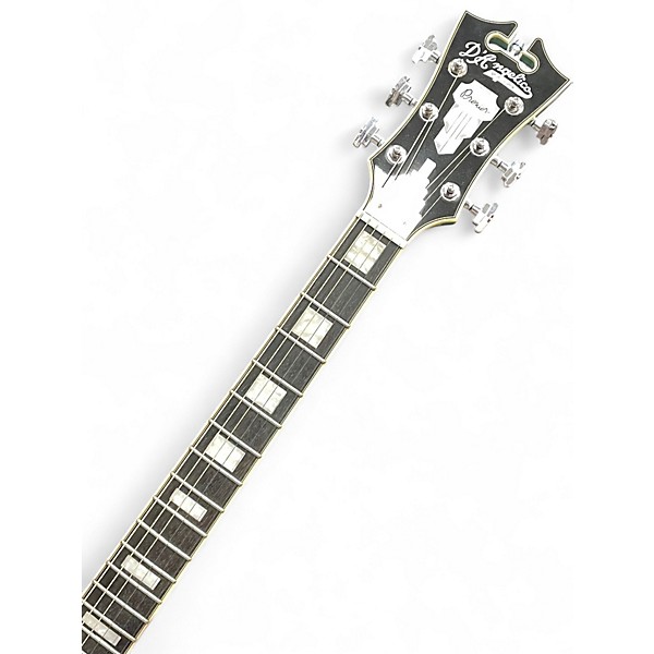 Used 2020s D'Angelico Premier Series DC P-90 Ocean Turquoise Hollow Body Electric Guitar