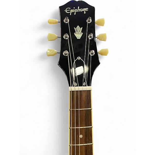 Used Epiphone ES335 Iced Tea Hollow Body Electric Guitar