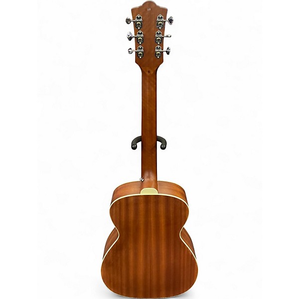 Used Guild M-240E Natural Acoustic Electric Guitar