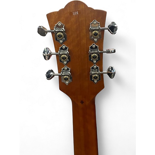 Used Guild M-240E Natural Acoustic Electric Guitar