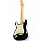 Used 1990 Fender American Standard Stratocaster Black Solid Body Electric Guitar thumbnail