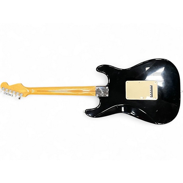 Used 1990 Fender American Standard Stratocaster Black Solid Body Electric Guitar