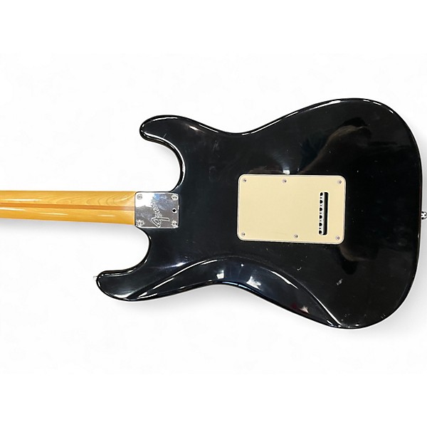 Used 1990 Fender American Standard Stratocaster Black Solid Body Electric Guitar