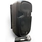 Used Pyle PA SPEAKER W/ 2 WIRELESS MICS Powered Speaker