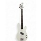 Used Fender precision bass aerodine Alpine White Electric Bass Guitar thumbnail