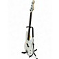 Used Fender precision bass aerodine Alpine White Electric Bass Guitar
