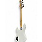 Used Fender precision bass aerodine Alpine White Electric Bass Guitar