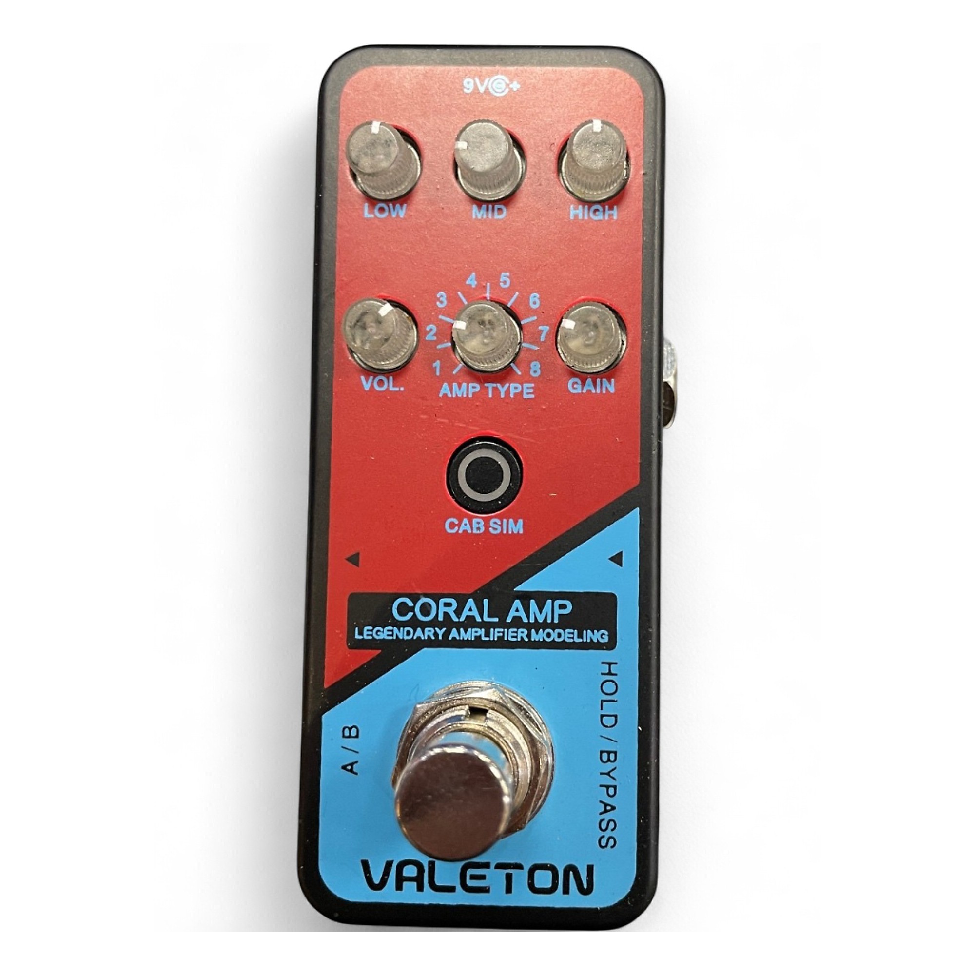 VALETON CORAL AMP ギターエフェクター Used Valeton CORAL AMP Effect Pedal | Guitar Center