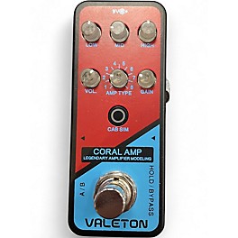 Used Valeton CORAL AMP Effect Pedal