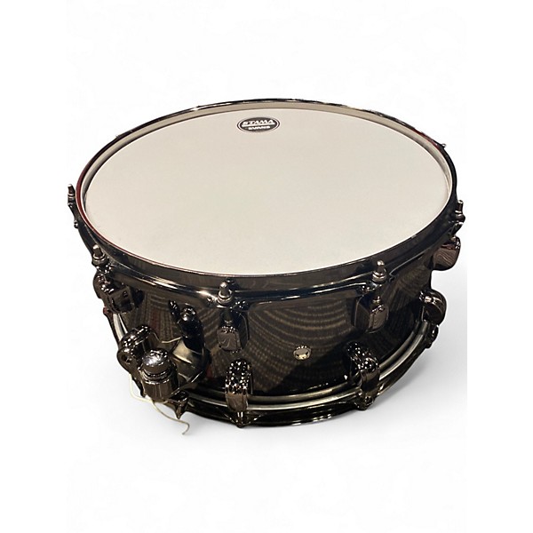 Used TAMA 14X6.5 S.L.P. Snare Black Brass Drum