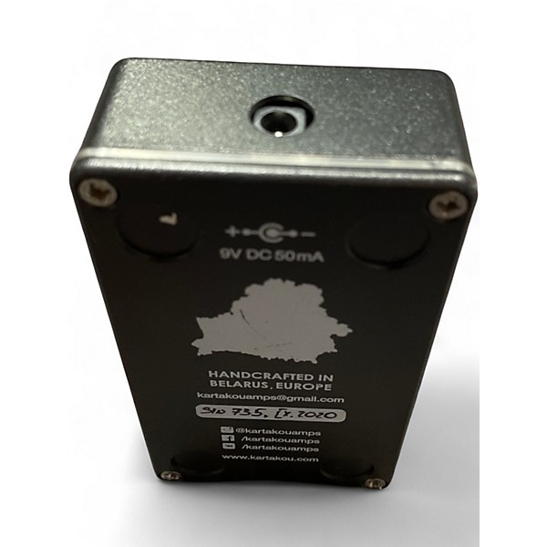 Used Kartakou Amplification WARMER V6 Effect Pedal