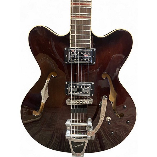 Used Hofner Limited Edition Contemporary Series Verythin Natural Hollow Body Electric Guitar