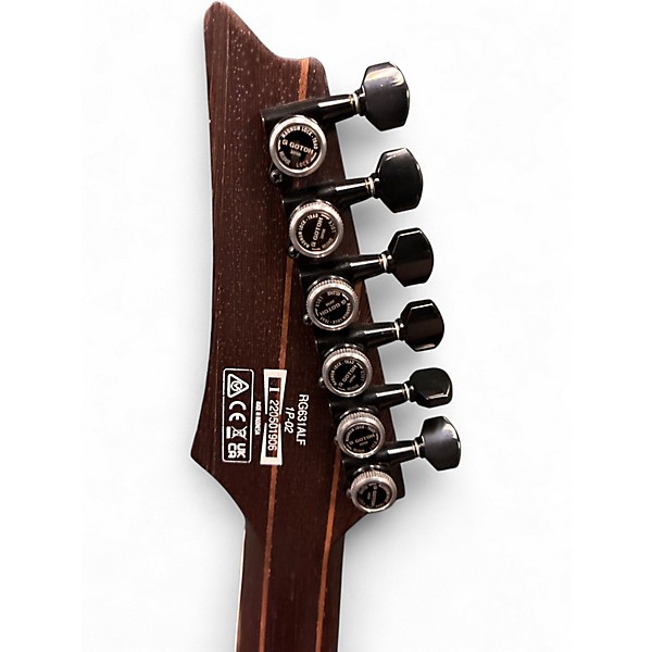 Used Ibanez RG631ALF Blue Chameleon Solid Body Electric Guitar