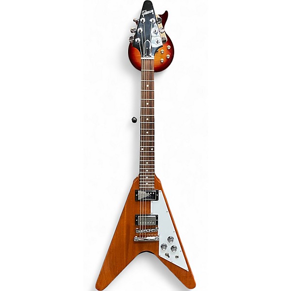 Used Gibson Flying V Natural Solid Body Electric Guitar