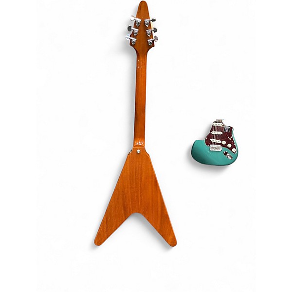 Used Gibson Flying V Natural Solid Body Electric Guitar