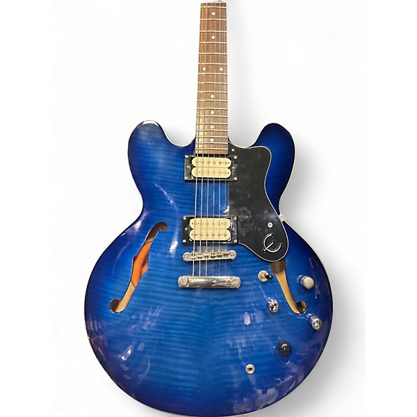Used Epiphone DOT BB Blue Hollow Body Electric Guitar