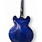 Used Epiphone DOT BB Blue Hollow Body Electric Guitar