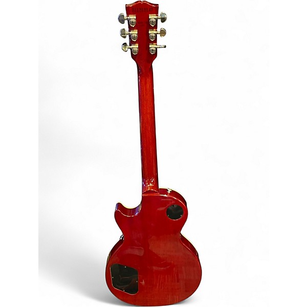 Used Gibson Les Paul Classic Transparent Cherry Solid Body Electric Guitar