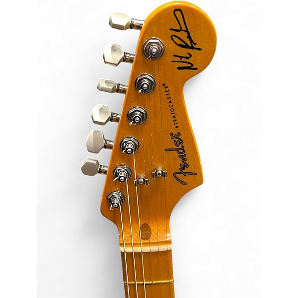 Used Fender hit maker stratocaster olympic white Solid Body Electric Guitar