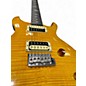 Used PRS Carlos Santana Signature SE Yellow Solid Body Electric Guitar thumbnail
