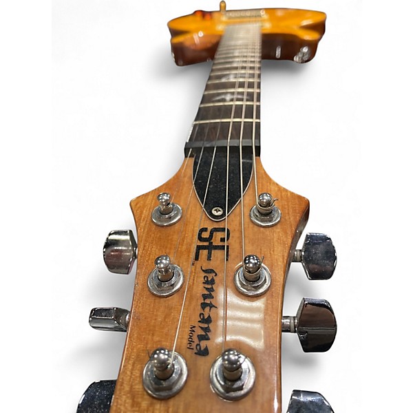 Used PRS Carlos Santana Signature SE Yellow Solid Body Electric Guitar