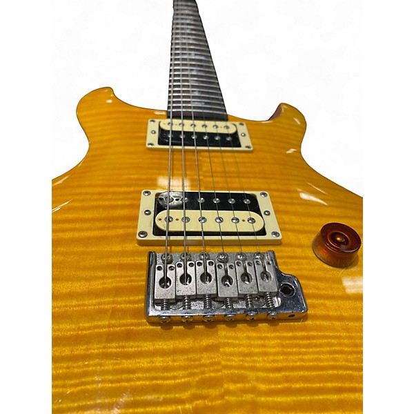 Used PRS Carlos Santana Signature SE Yellow Solid Body Electric Guitar