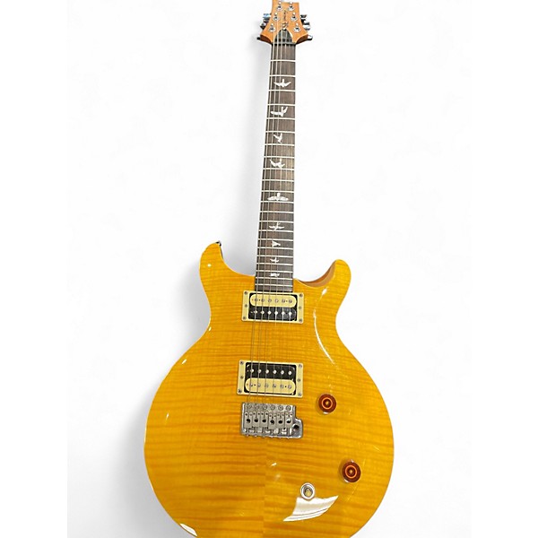 Used PRS Carlos Santana Signature SE Yellow Solid Body Electric Guitar