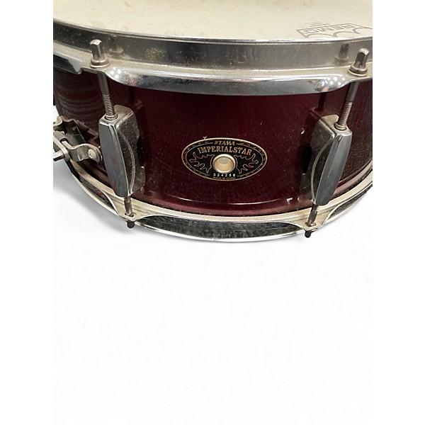Used TAMA 5X14 Imperialstar Snare Wine Red Drum