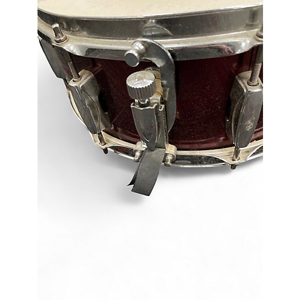 Used TAMA 5X14 Imperialstar Snare Wine Red Drum