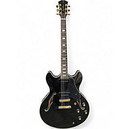 Used Sire H7 Larry Carlton P90 Black Hollow Body Electric Guitar