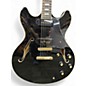 Used Sire H7 Larry Carlton P90 Black Hollow Body Electric Guitar