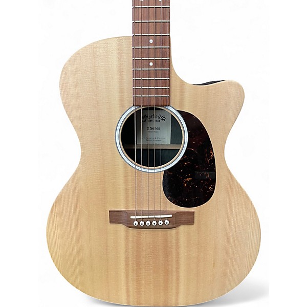 Used Martin GPCX2 Natural Acoustic Electric Guitar