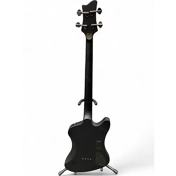 Used Schecter Guitar Research Nikki Sixx Signature Satin Black Electric Bass Guitar