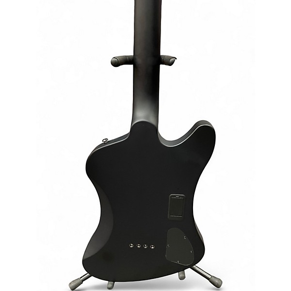 Used Schecter Guitar Research Nikki Sixx Signature Satin Black Electric Bass Guitar