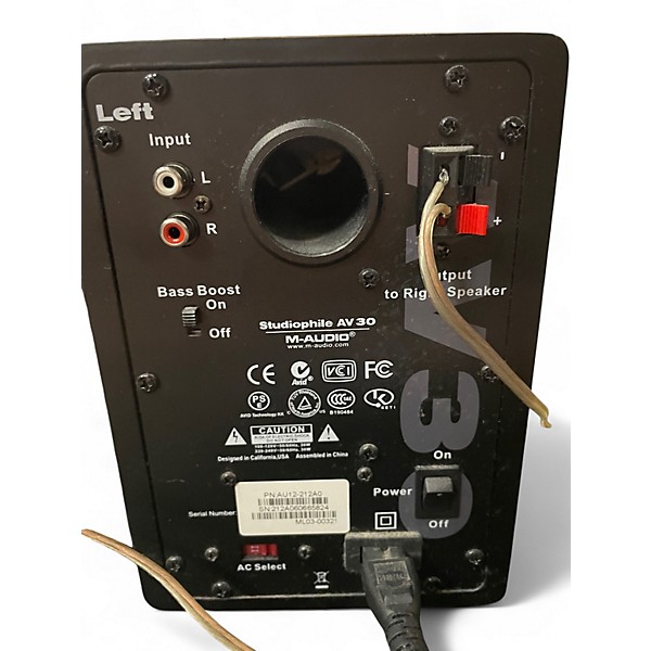 Used M-Audio AV30 Powered Monitor
