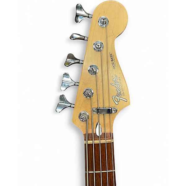 Used Fender Standard Jazz Bass V 5 String Midnight Blue Electric Bass Guitar